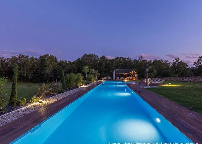 Domaine De Fangal, Pgeonnier 2p, Maison 8p - Piscine 25m - Climatises Prázdninový dům Septfonds